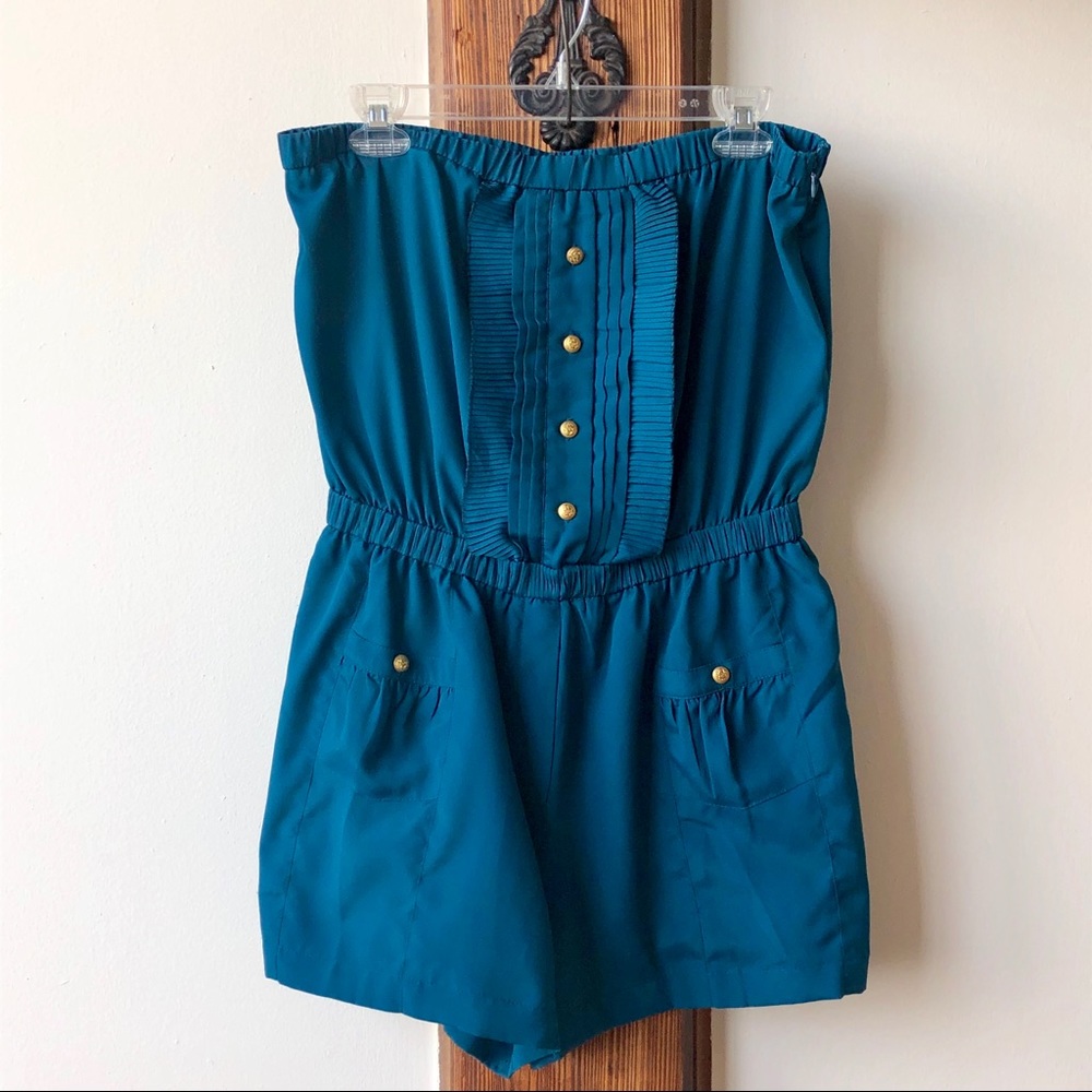 Gracia Strapless Romper- Size L